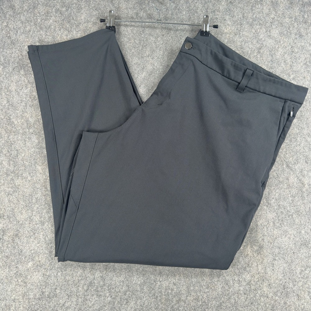 Lululemon Commission Pants Mens 46x30 Gray Stretch Woven Khakis